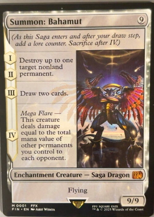 Summon: Bahamut  magic card collectible - Main Image 2