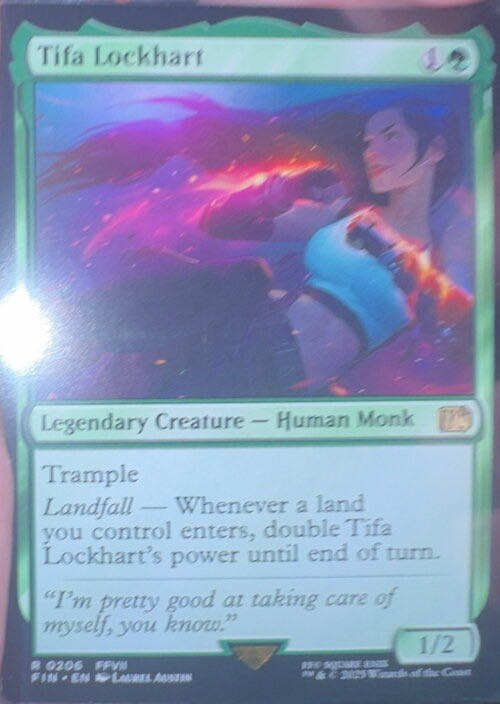 Tifa Lockhart  magic card collectible - Main Image 3