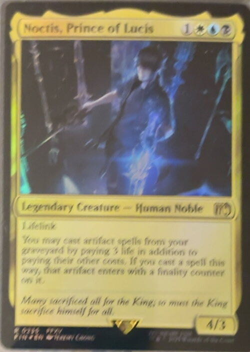 Noctis, Prince of Lucis  magic card collectible - Main Image 2