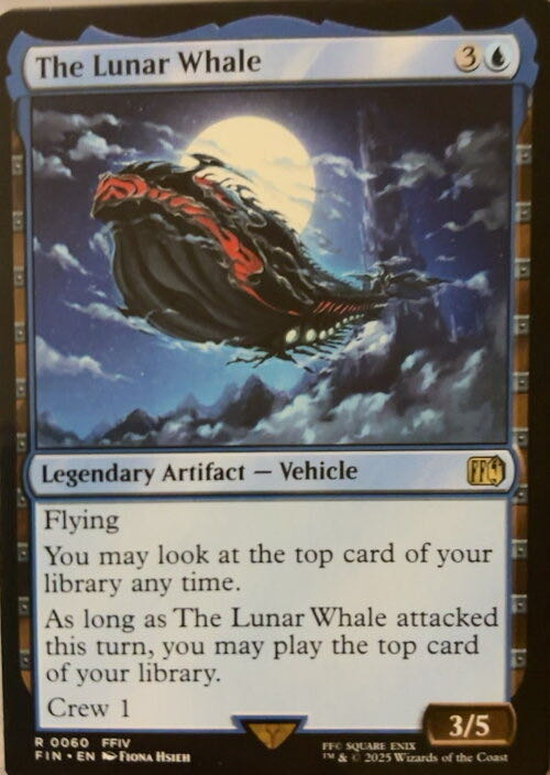 The Lunar Whale  magic card collectible - Main Image 2