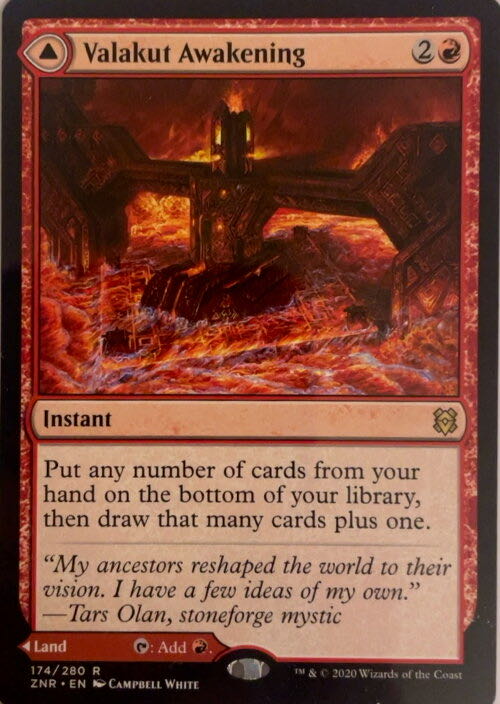 Valakut Awakening // Valakut Stoneforge  magic card collectible - Main Image 3