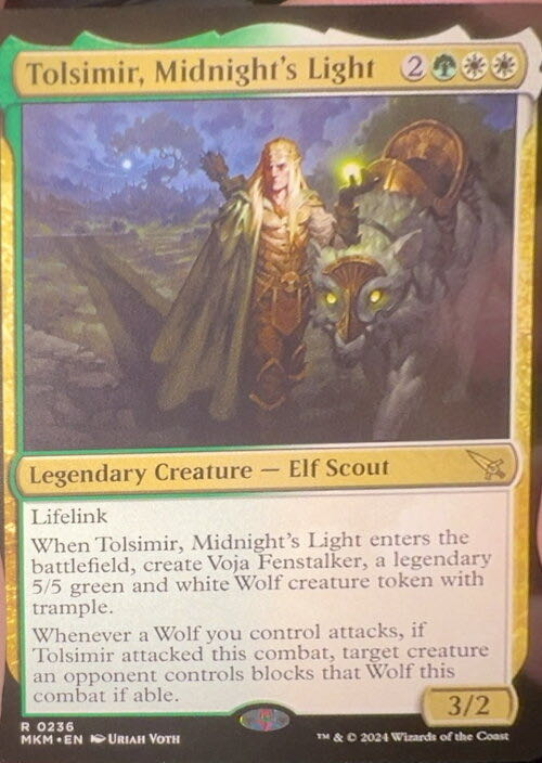 Tolsimir, Midnight’s Light  magic card collectible - Main Image 3