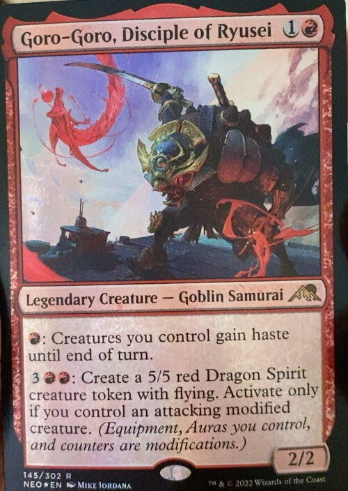 Goro-Goro, Disciple of Ryusei  magic card collectible - Main Image 2
