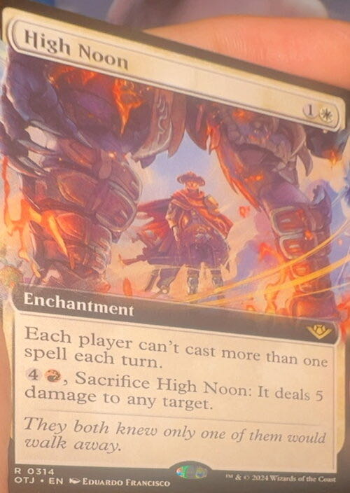 High Noon  magic card collectible - Main Image 3