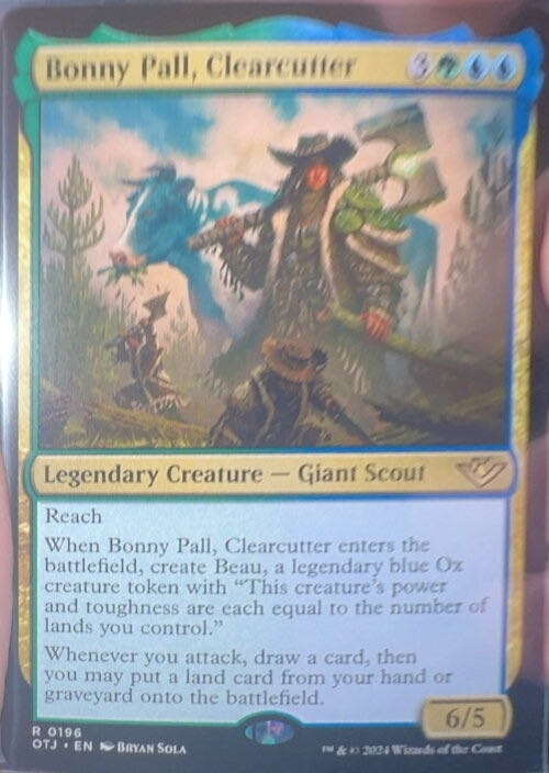 Bonny Pall, Clearcutter  magic card collectible - Main Image 3