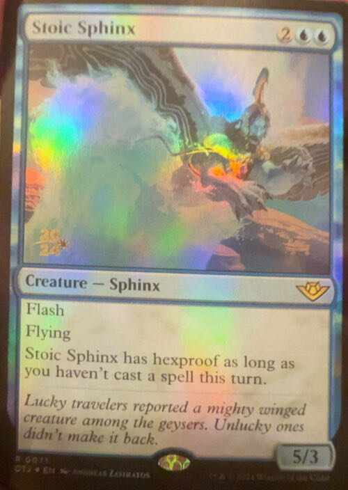 Stoic Sphinx  magic card collectible - Main Image 3