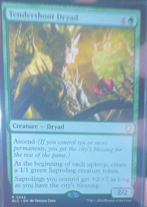 Tendershoot Dryad  magic card collectible - Main Image 3