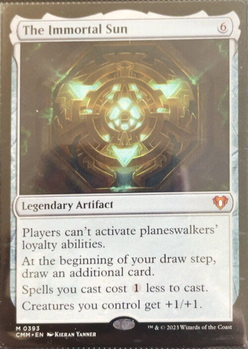 The Immortal Sun  magic card collectible - Main Image 3