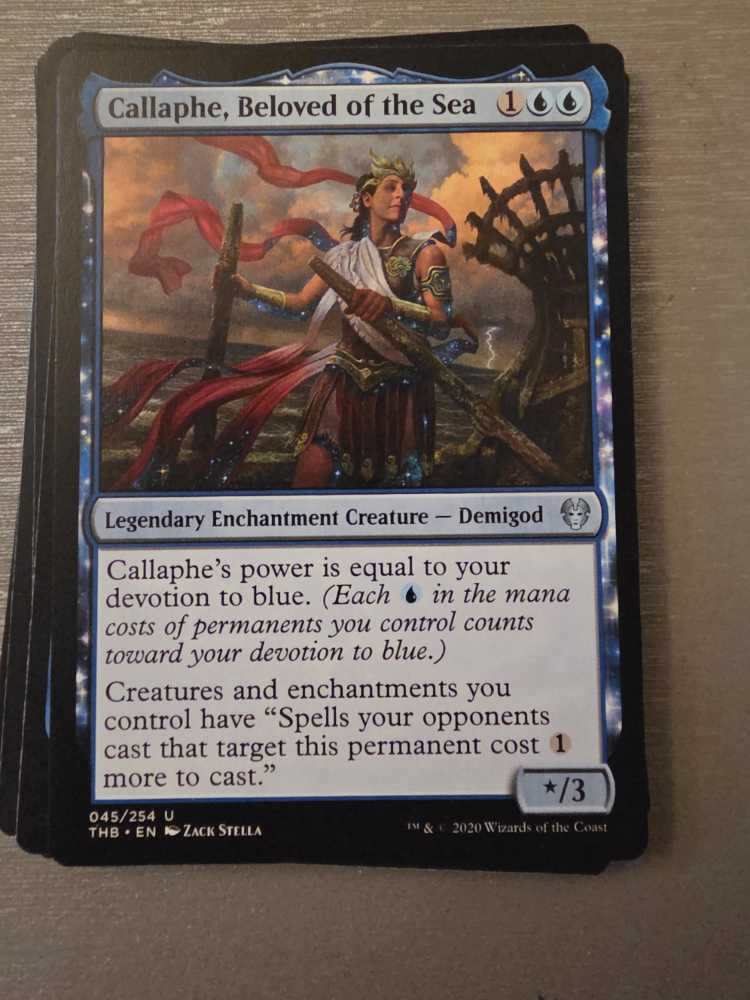 Callaphe, Beloved of the Sea  magic card collectible - Main Image 2