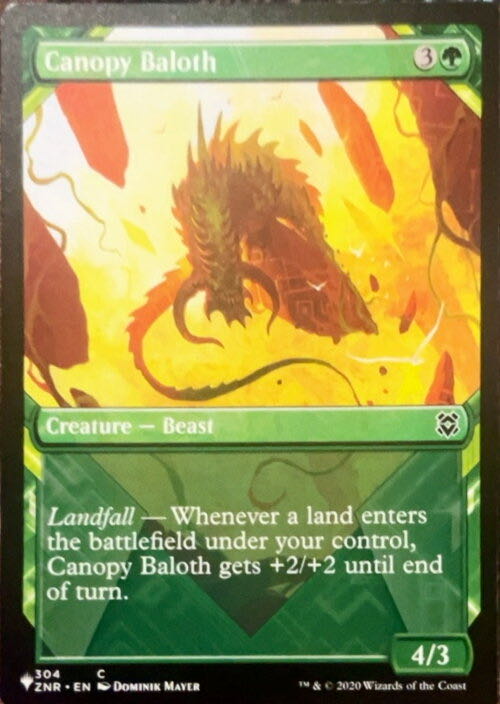 Canopy Baloth  magic card collectible - Main Image 3