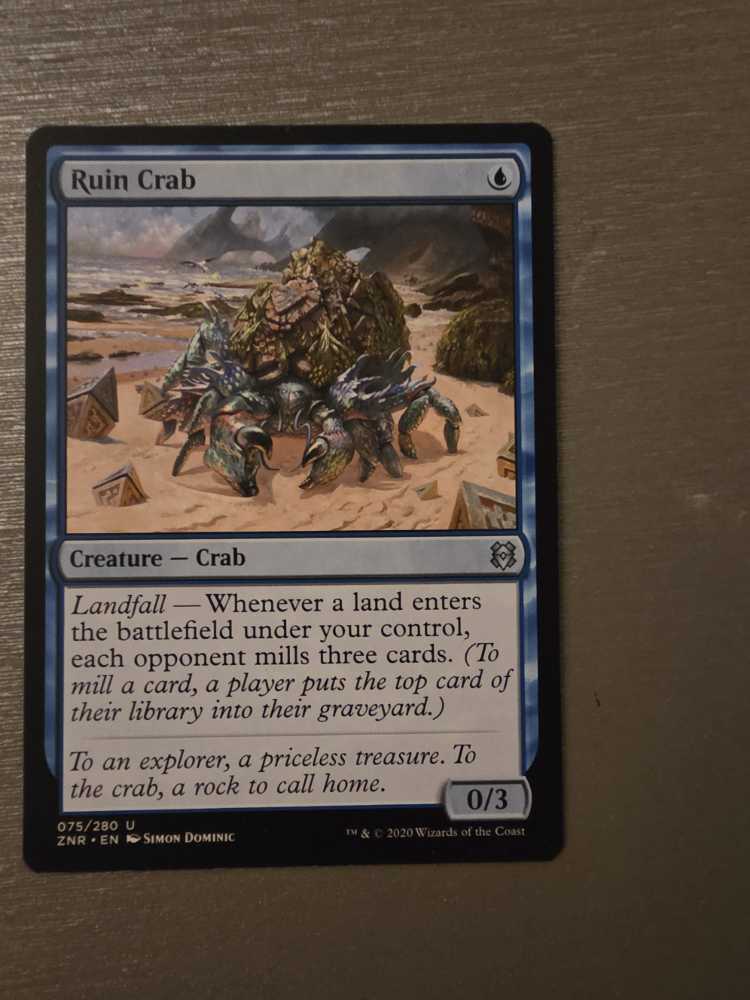 Ruin Crab  magic card collectible - Main Image 2