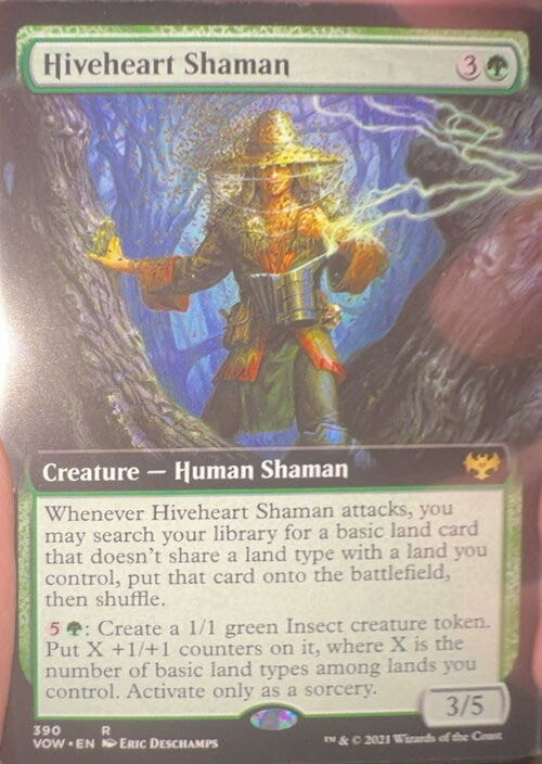 Hiveheart Shaman  magic card collectible - Main Image 3
