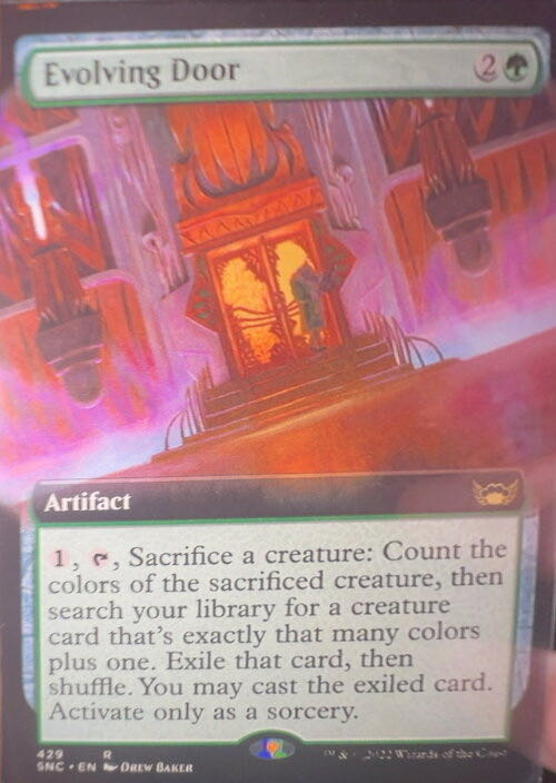 Evolving Door  magic card collectible - Main Image 2