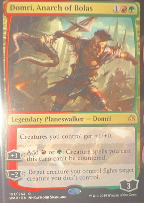 Domri, Anarch of Bolas  magic card collectible - Main Image 3
