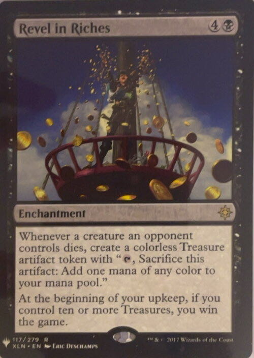 Revel in Riches  magic card collectible - Main Image 3