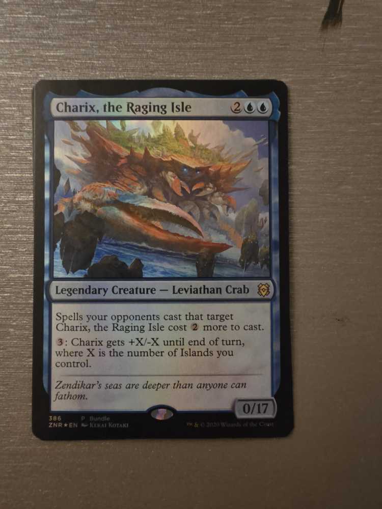 Charix, the Raging Isle  magic card collectible - Main Image 2