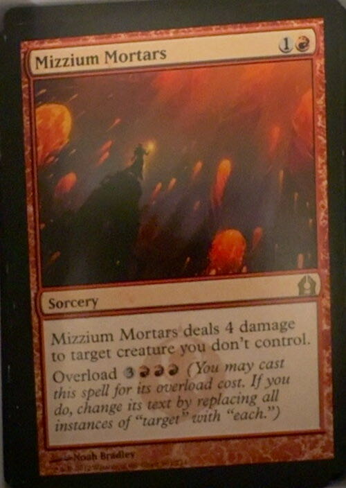 Mizzium Mortars  magic card collectible - Main Image 2