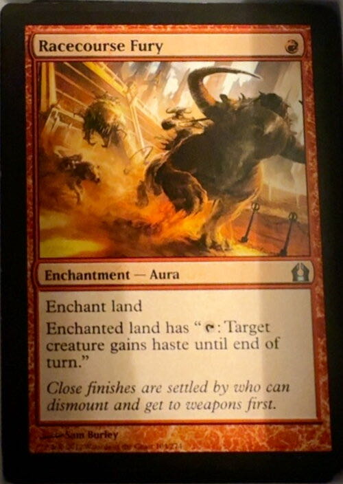 Racecourse Fury  magic card collectible - Main Image 2