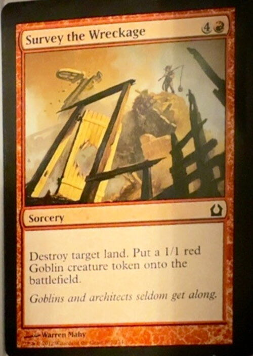 Survey the Wreckage  magic card collectible - Main Image 2