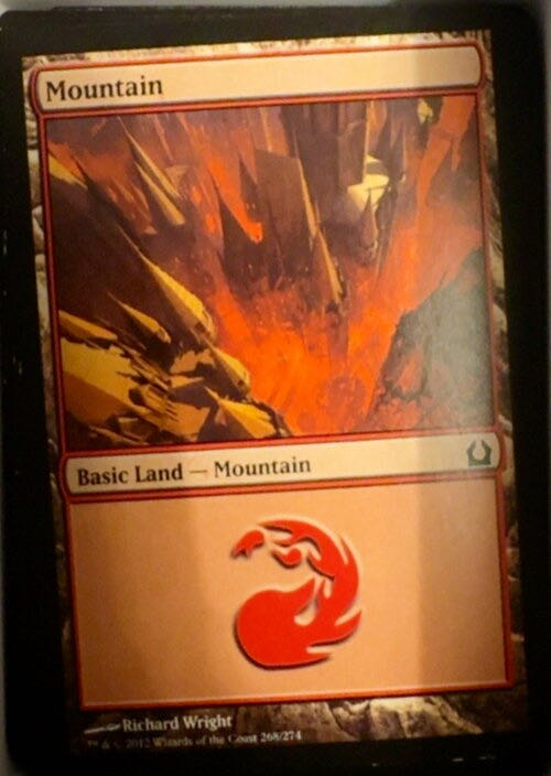 Mountain  magic card collectible - Main Image 2