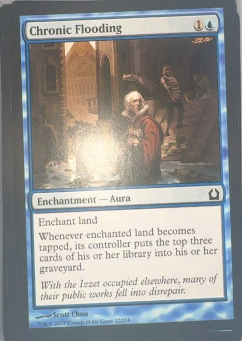 Chronic Flooding  magic card collectible - Main Image 2