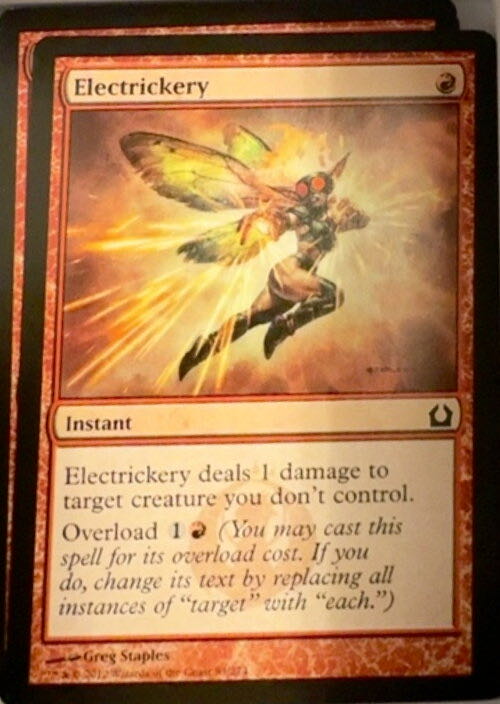 Electrickery  magic card collectible - Main Image 2