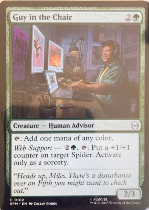 Guy in the Chair  magic card collectible - Main Image 3