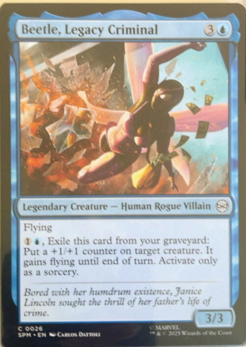 Beetle, Legacy Criminal  magic card collectible - Main Image 3