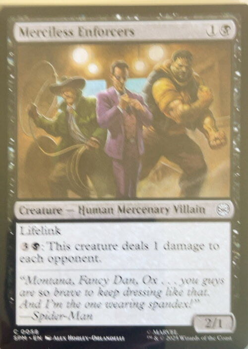 Merciless Enforcers  magic card collectible - Main Image 3