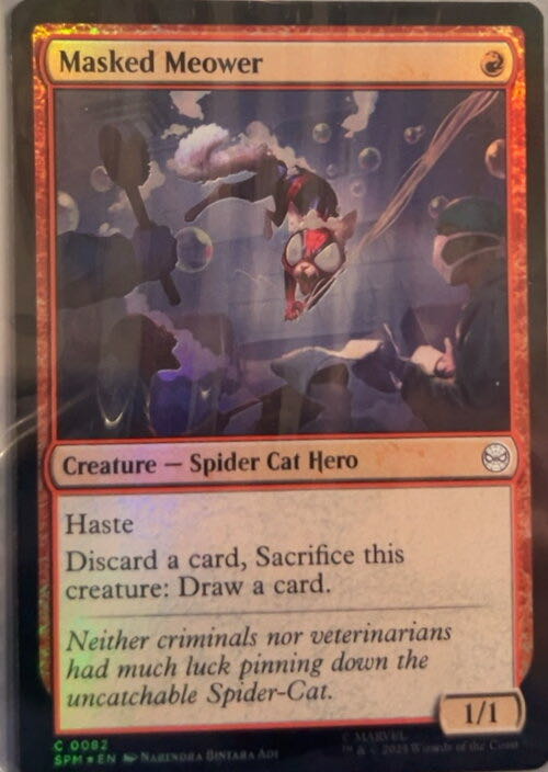 Masked Meower  magic card collectible - Main Image 3