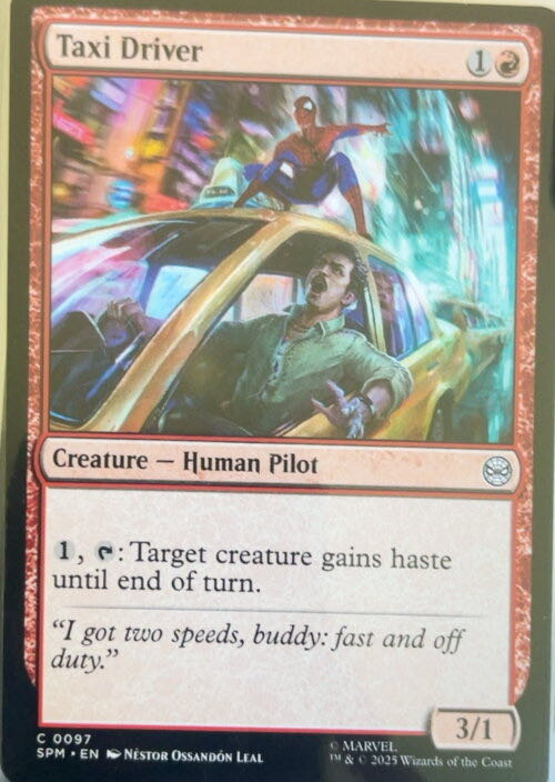 Taxi Driver  magic card collectible - Main Image 3