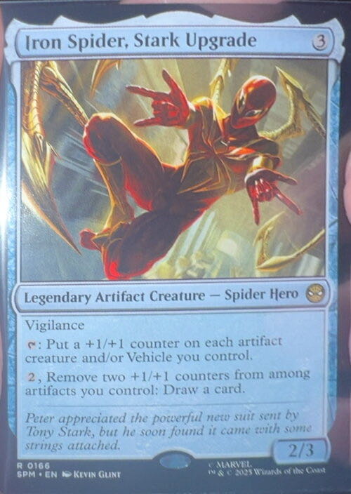 Iron Spider, Stark Upgrade  magic card collectible - Main Image 3
