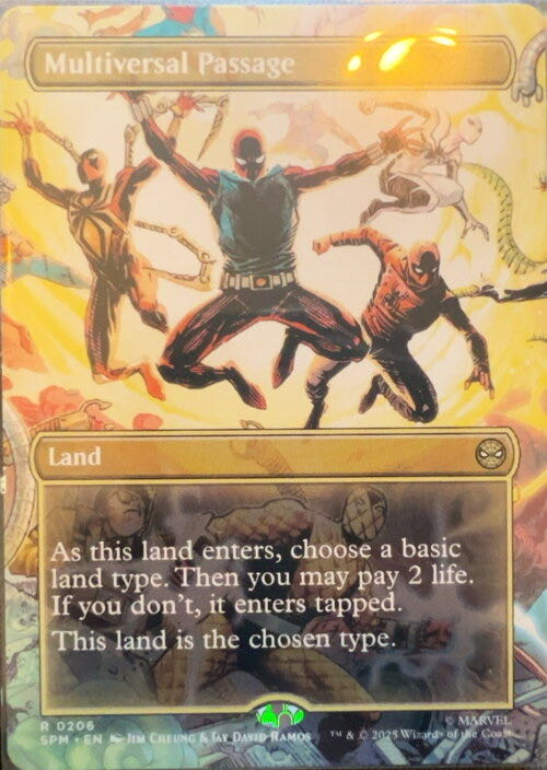 Multiversal Passage  magic card collectible - Main Image 3