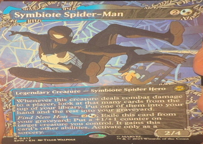 Symbiote Spider-Man  magic card collectible - Main Image 3
