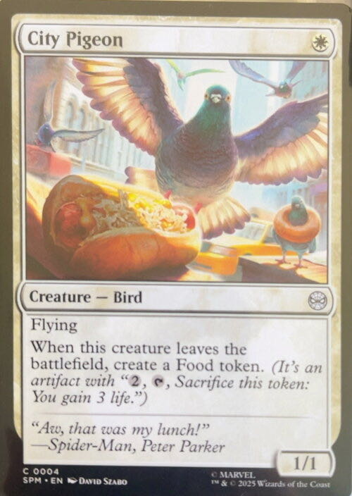 City Pigeon  magic card collectible - Main Image 3
