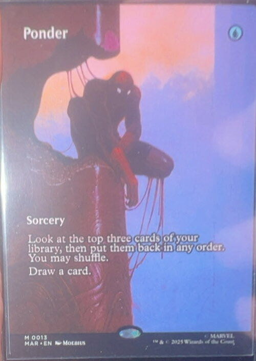 Ponder  magic card collectible - Main Image 3