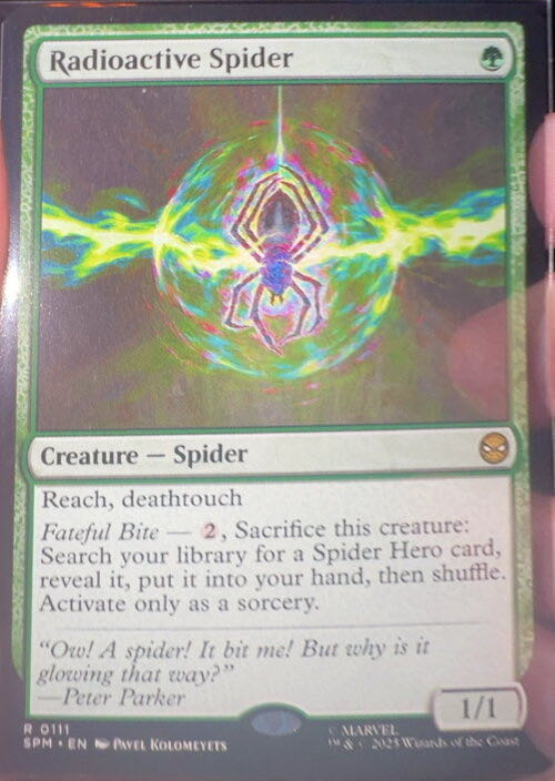 Radioactive Spider  magic card collectible - Main Image 3