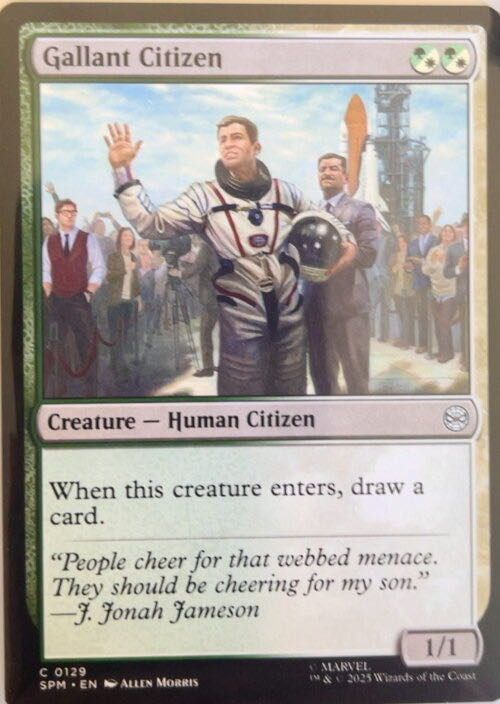 Gallant Citizen  magic card collectible - Main Image 3