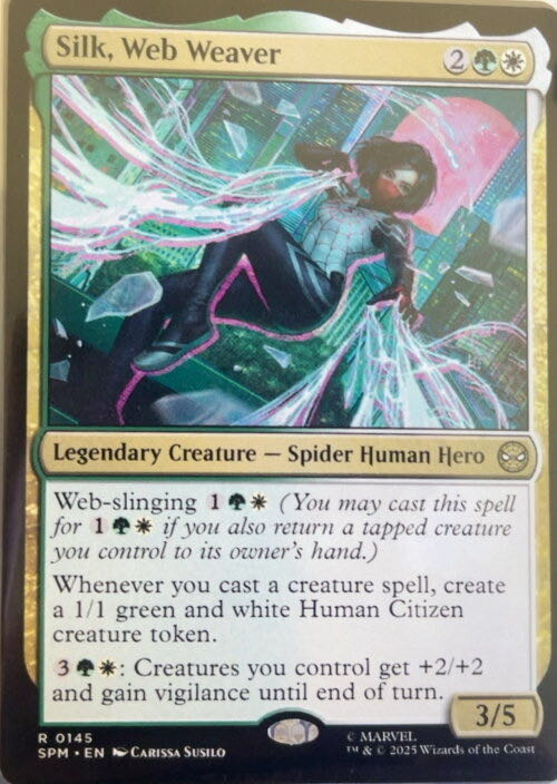 Silk, Web Weaver  magic card collectible - Main Image 3