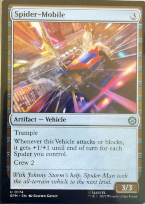 Spider-Mobile  magic card collectible - Main Image 3