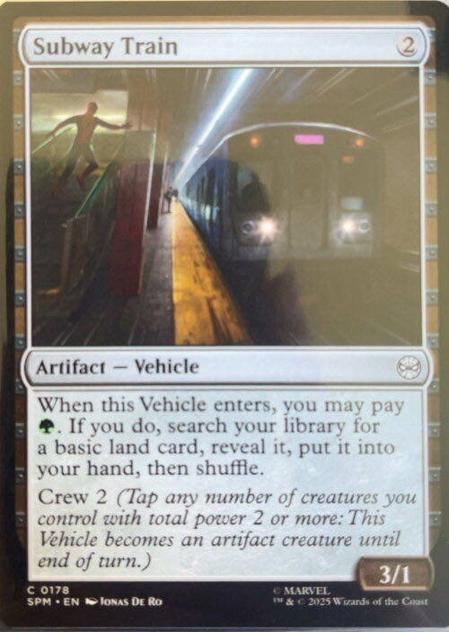 Subway Train  magic card collectible - Main Image 3