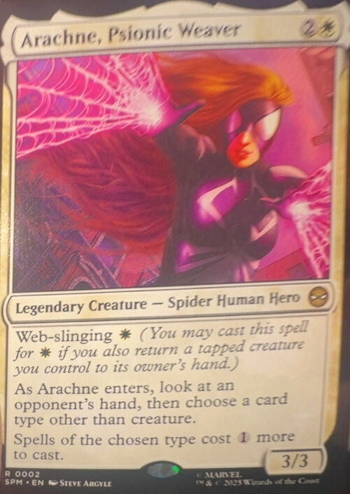 Arachne, Psionic Weaver  magic card collectible - Main Image 2