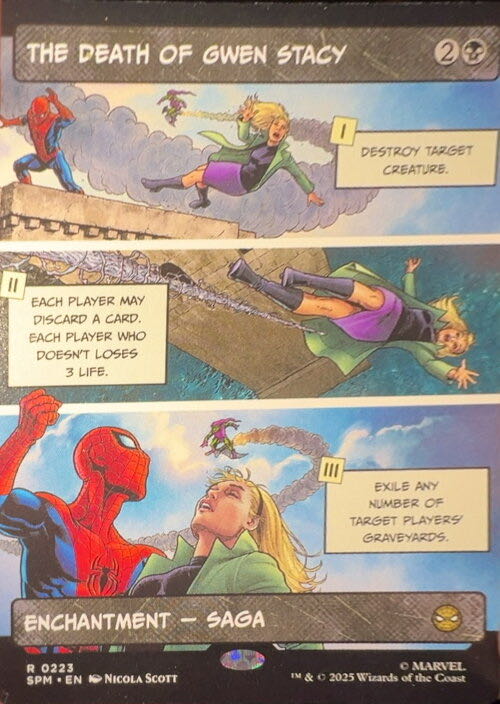 The Death of Gwen Stacy  magic card collectible - Main Image 3