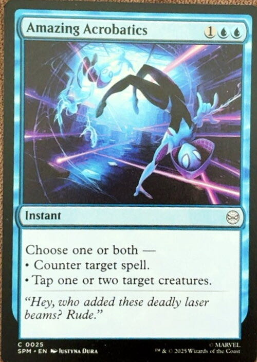 Amazing Acrobatics  magic card collectible - Main Image 2