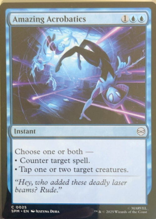 Amazing Acrobatics  magic card collectible - Main Image 3