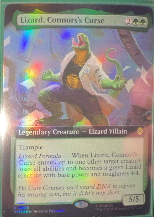 Lizard, Connors’s Curse  magic card collectible - Main Image 2