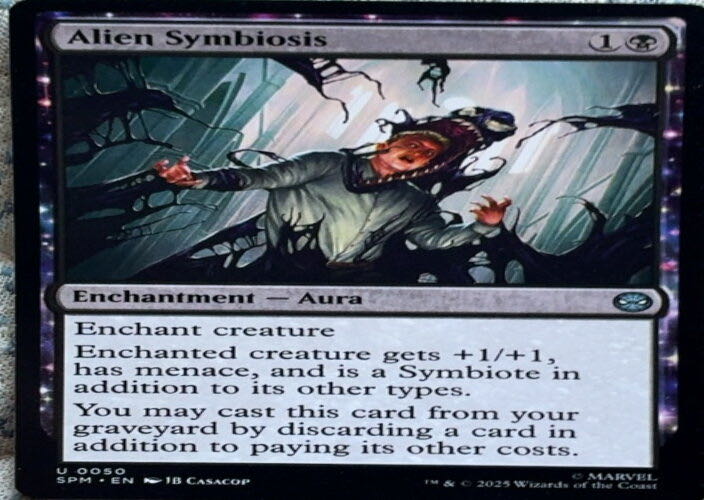 Alien Symbiosis  magic card collectible - Main Image 2