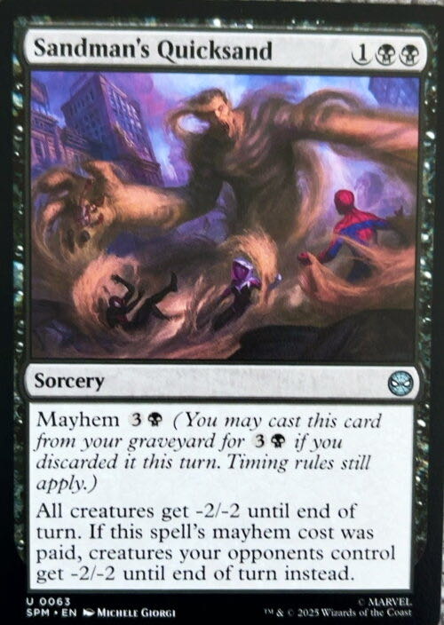 Sandman’s Quicksand  magic card collectible - Main Image 3
