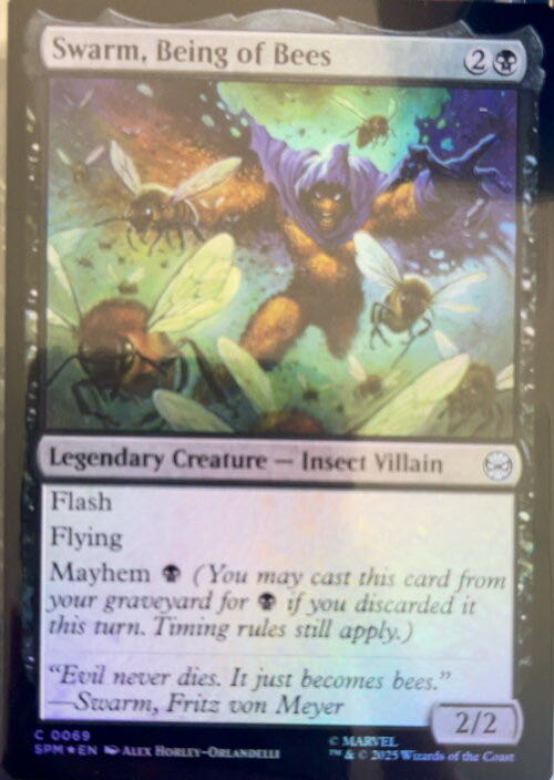 Swarm, Being of Bees  magic card collectible - Main Image 3