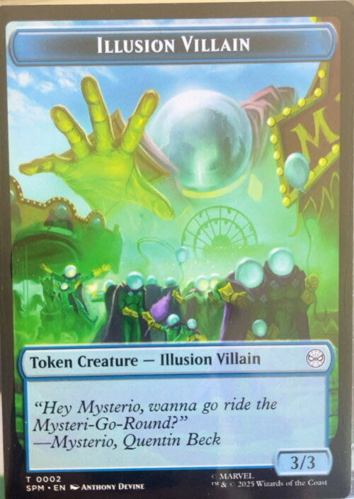 Illusion Villain  magic card collectible - Main Image 3